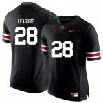 NCAA Ohio State Buckeyes Men's #28 Jordan Leasure Black Nike Football College Jersey TBA8145HU